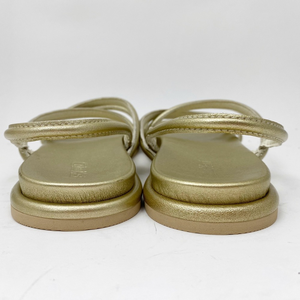 OluKai Gold Metallic Strappy Sandals - Picture 7 of 8